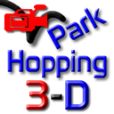 Park Hopping 3-D Logo